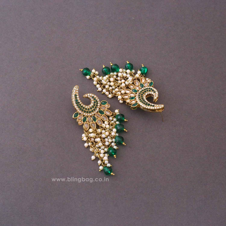 Emerald Sandhya Tassels