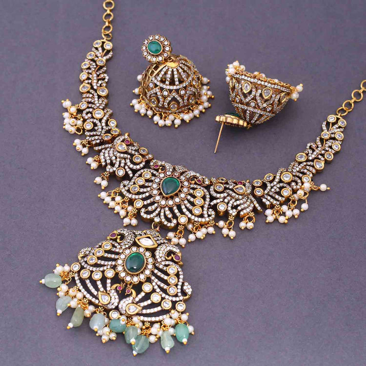 Emerald Sandra Hasli Victorian Jewellery Set - New Arrival
