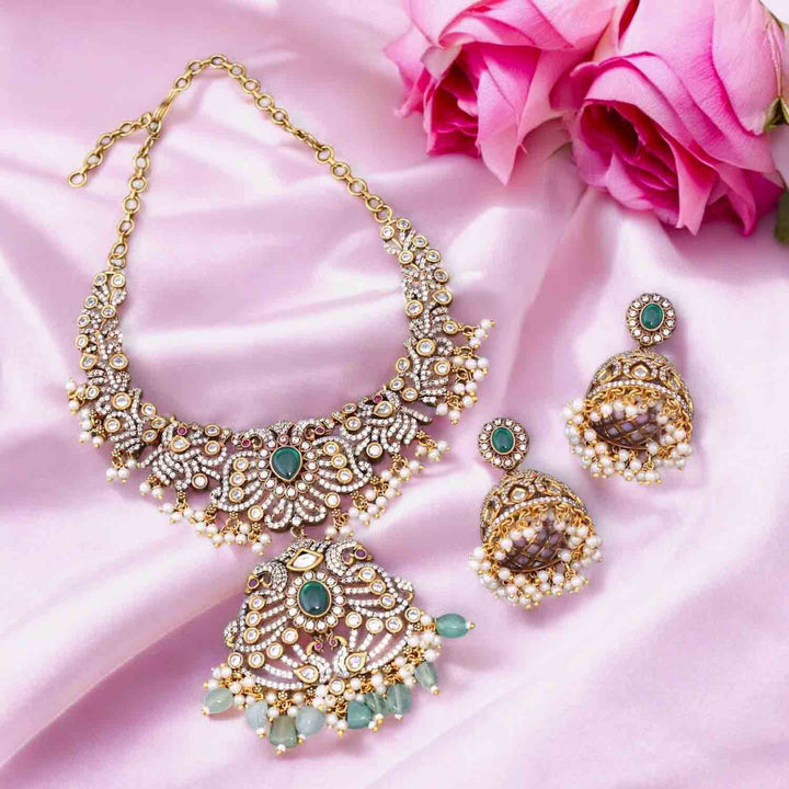 Emerald Sandra Hasli Victorian Jewellery Set - New Arrival