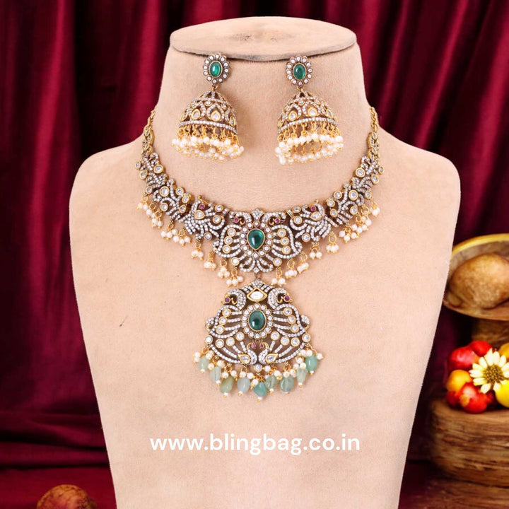 Emerald Sandra Hasli Victorian Jewellery Set - New Arrival
