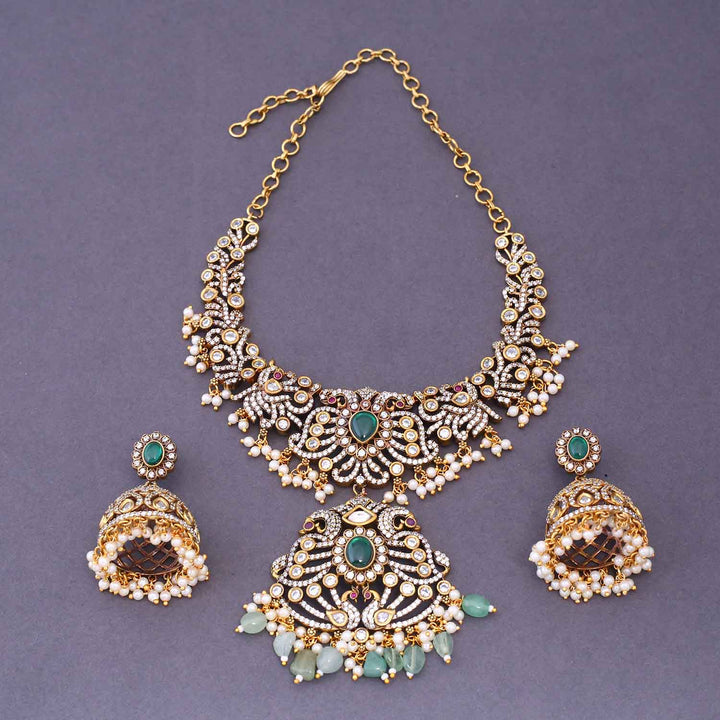 Emerald Sandra Hasli Victorian Jewellery Set - New Arrival