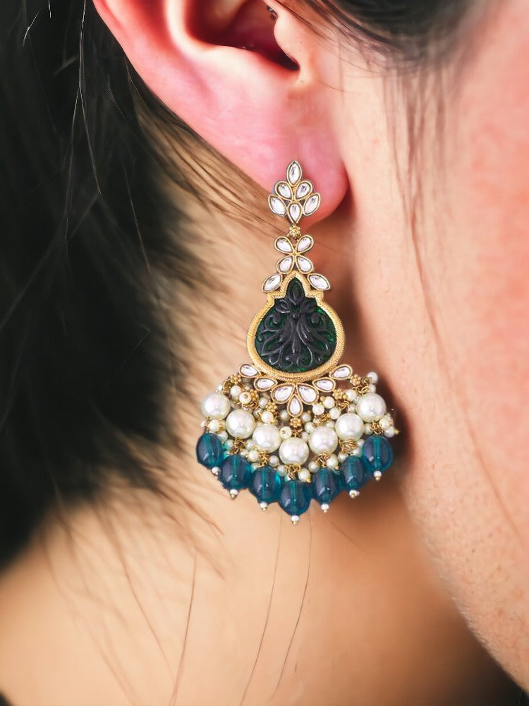Emerald Sanvi Danglers