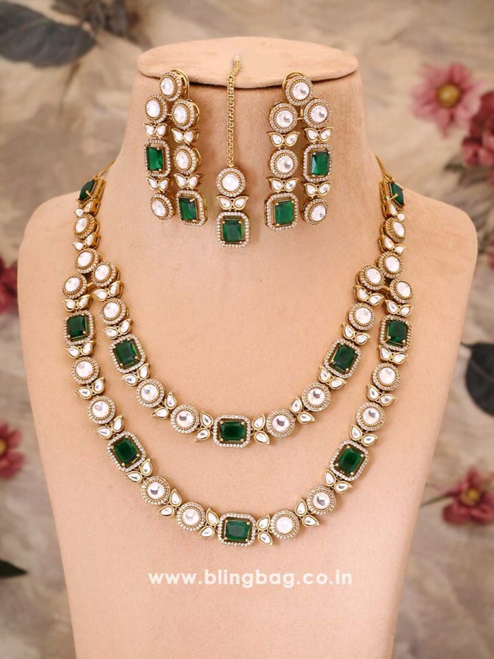 Emerald Sariah Victorian Jewellery Set  - New Arrival