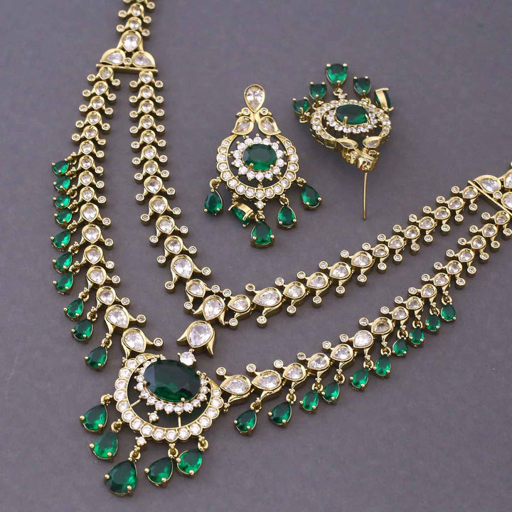 Emerald Sarie Victorian Jewellery Set - New Arrival