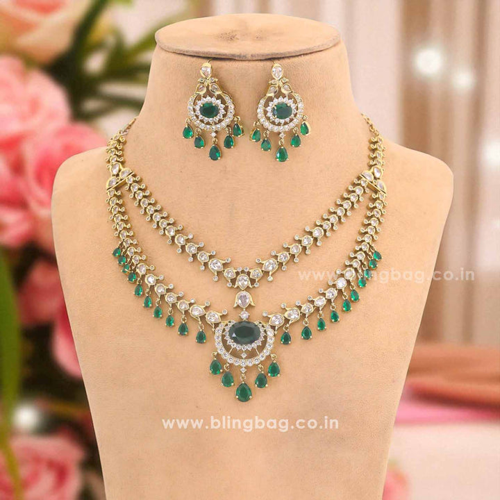 Emerald Sarie Victorian Jewellery Set - New Arrival