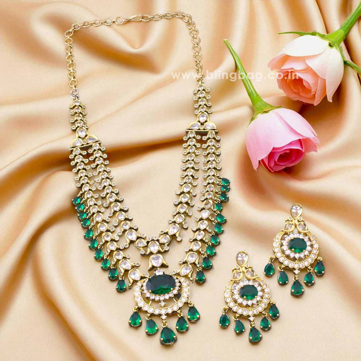 Emerald Sarie Victorian Jewellery Set - New Arrival