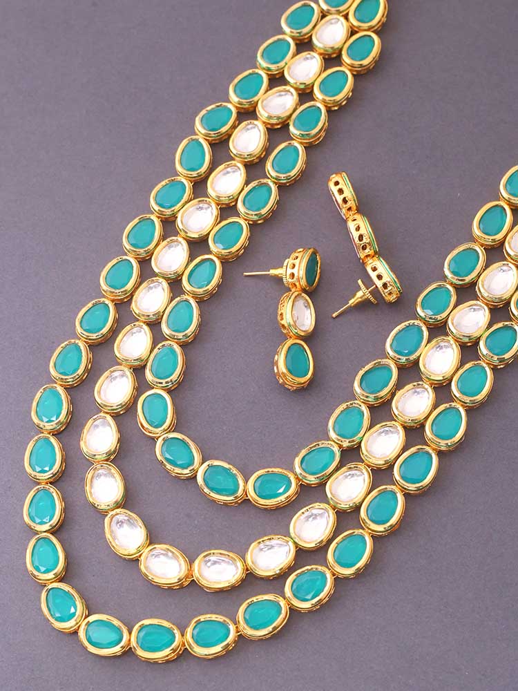 Emerald Sarla Jewellery Set