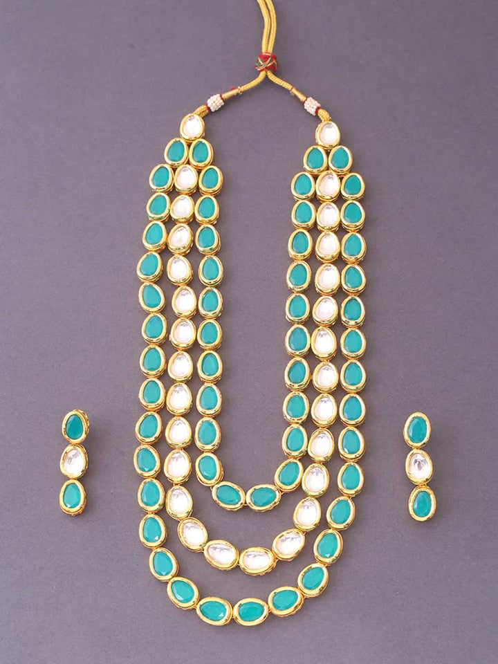 Emerald Sarla Jewellery Set