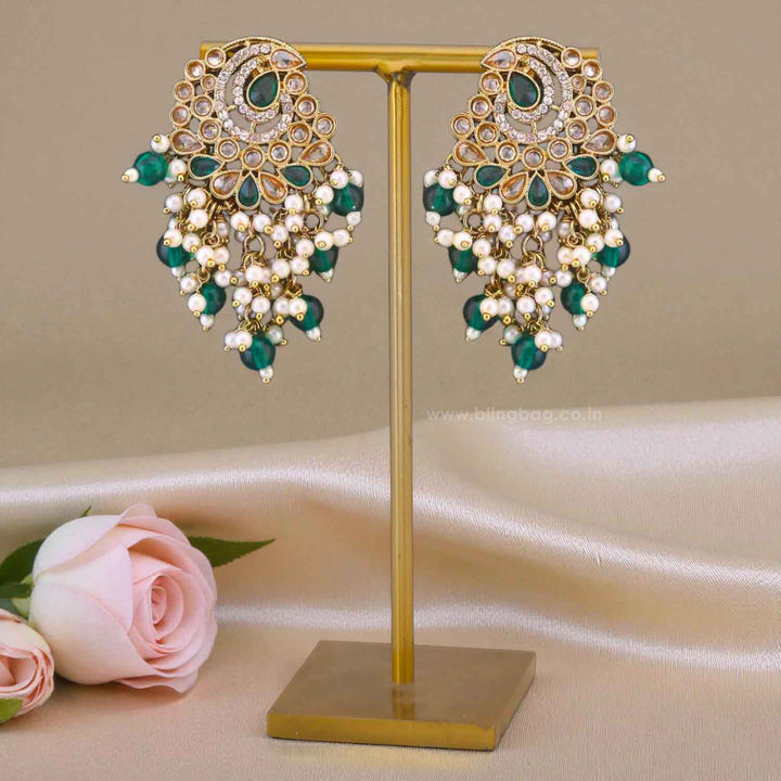 Emerald Saumya Tassels