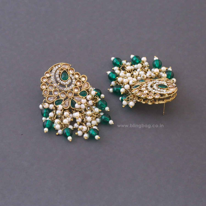 Emerald Saumya Tassels