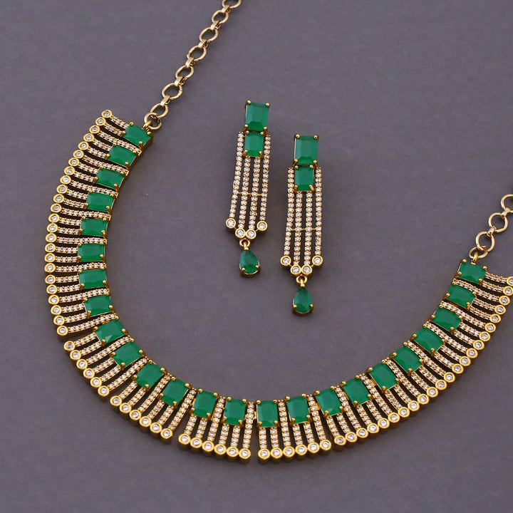 Emerald Scarket Hasli Victorian Jewellery Set - New Arrival