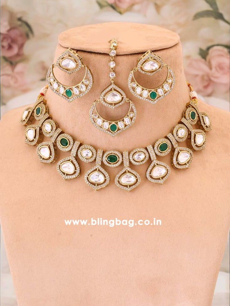 Emerald Scatt Victorian Jewellery Set