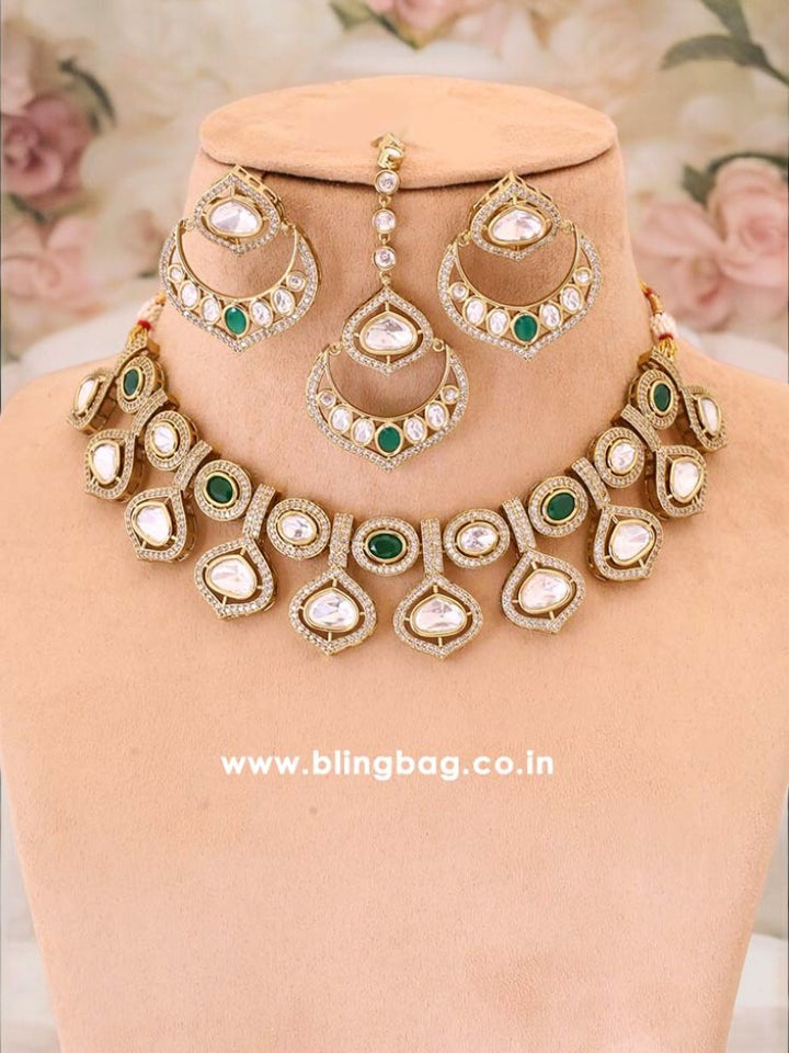 Emerald Scatt Victorian Jewellery Set