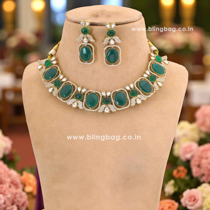 Emerald Seloria Victorian Jewellery Set - New Arrival