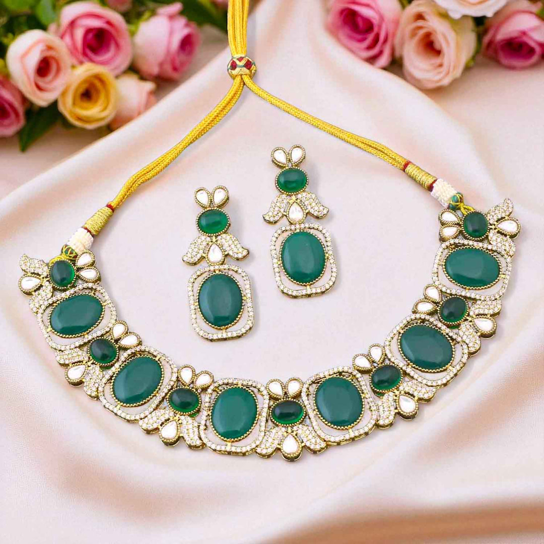 Emerald Seloria Victorian Jewellery Set - New Arrival
