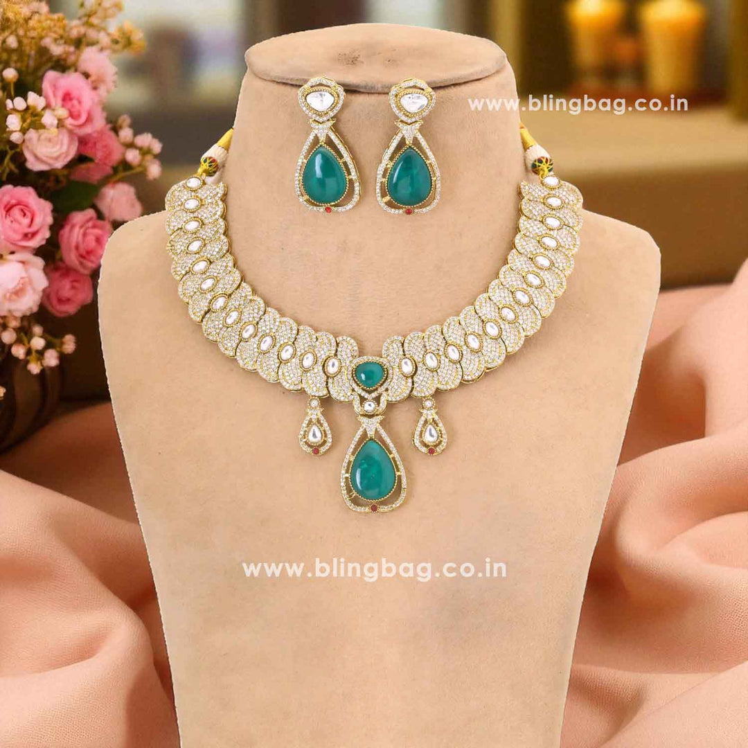 Emerald Serenelle Victorian Jewellery Set - New Arrival