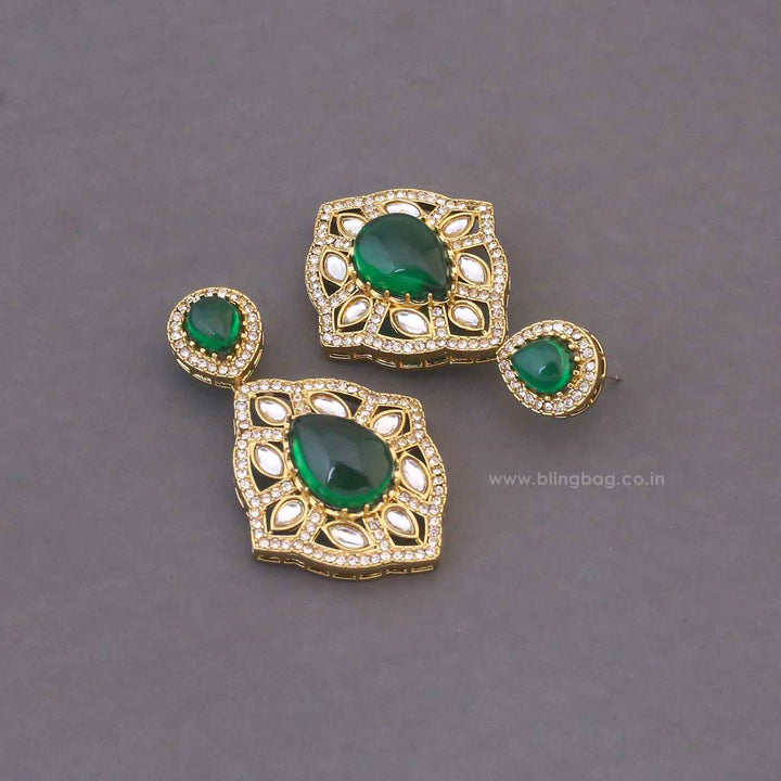 Emerald Shibani Danglers