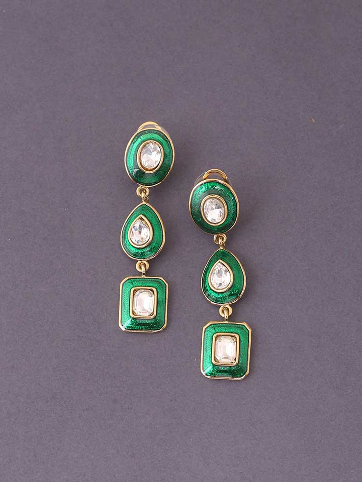 Emerald Shreena Danglers