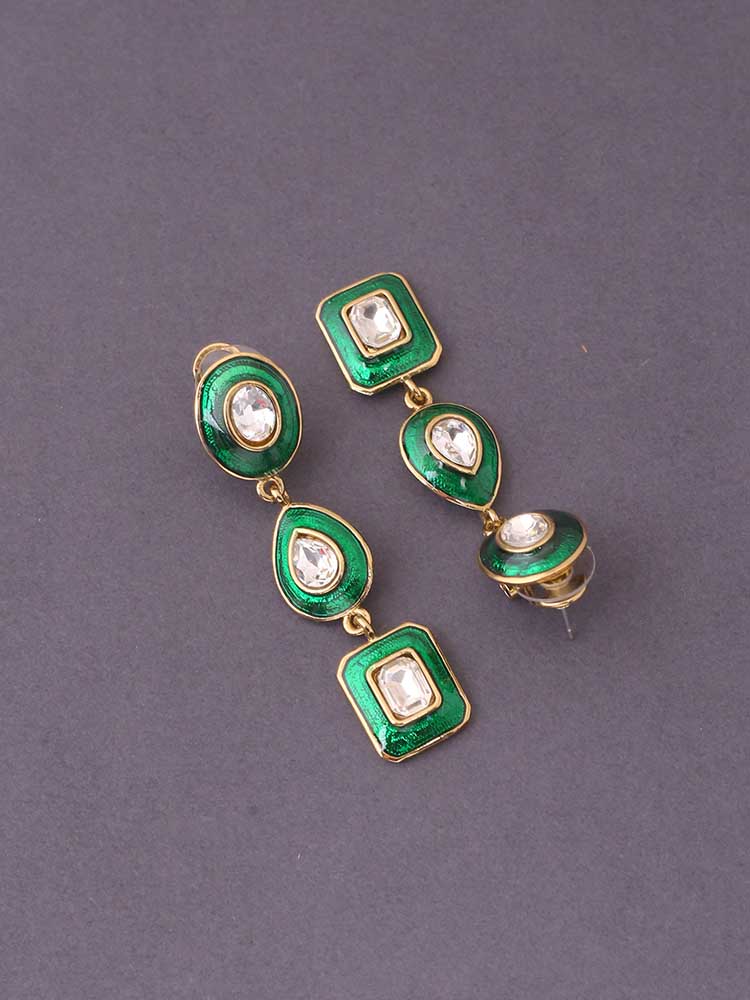 Emerald Shreena Danglers