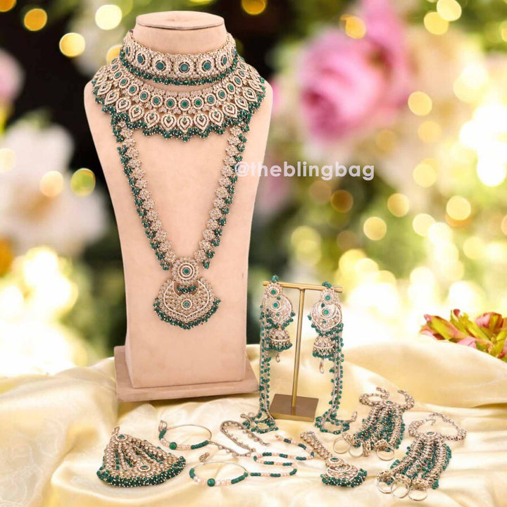 Emerald Shrestha Bridal Jewellery Set