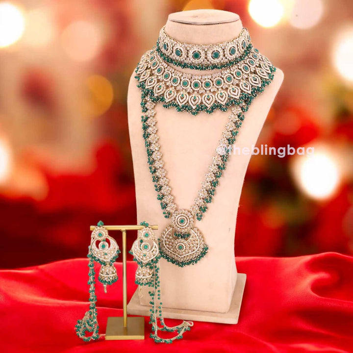 Emerald Shrestha Bridal Jewellery Set