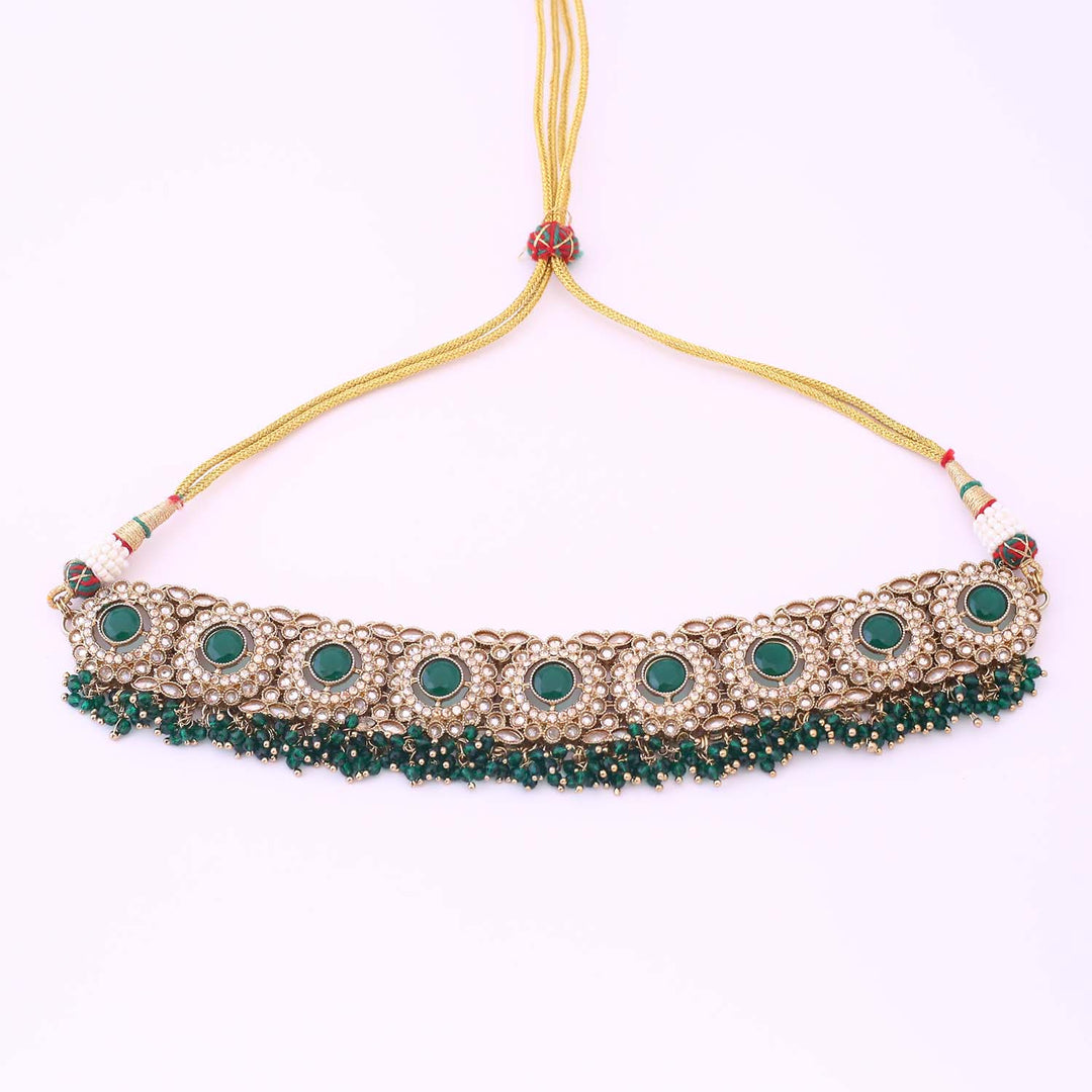 Emerald Shrestha Bridal Jewellery Set