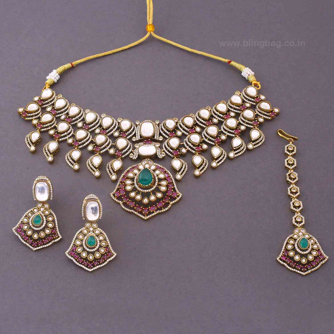 Emerald Sireca Victorian Jewellery Set- New Arrivals