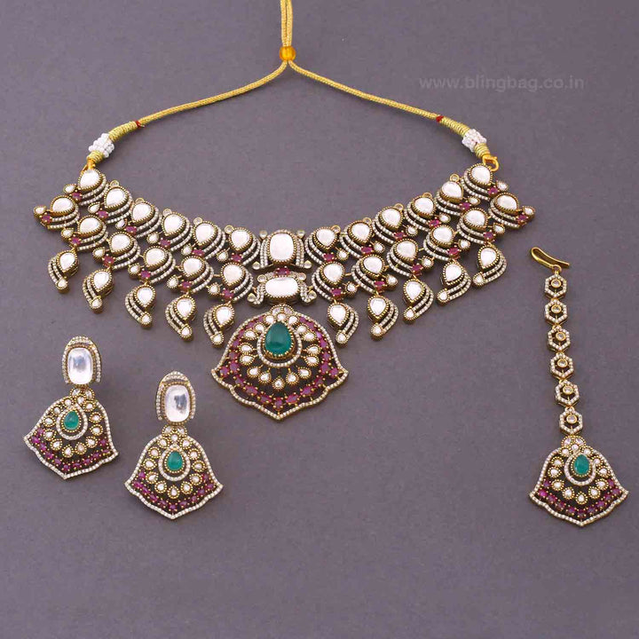 Emerald Sireca Victorian Jewellery Set- New Arrivals