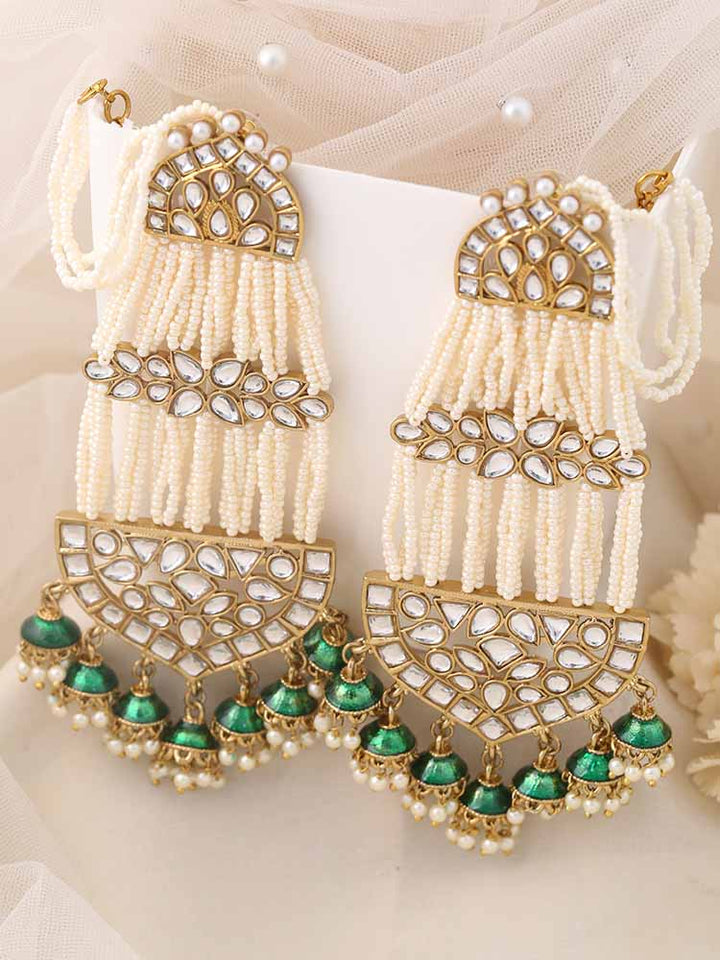 Emerald Sirija Sahara Jhumkis - EOSS