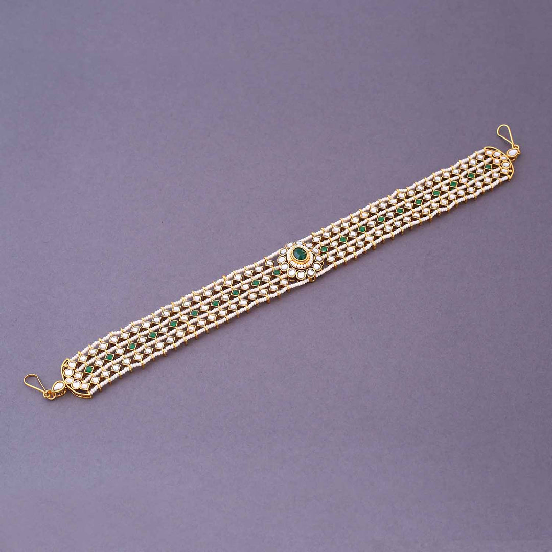 Emerald Smarak Bridal Jewellery Set