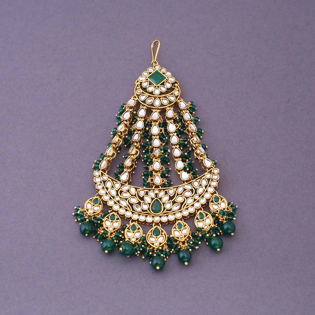 Emerald Smarak Bridal Jewellery Set