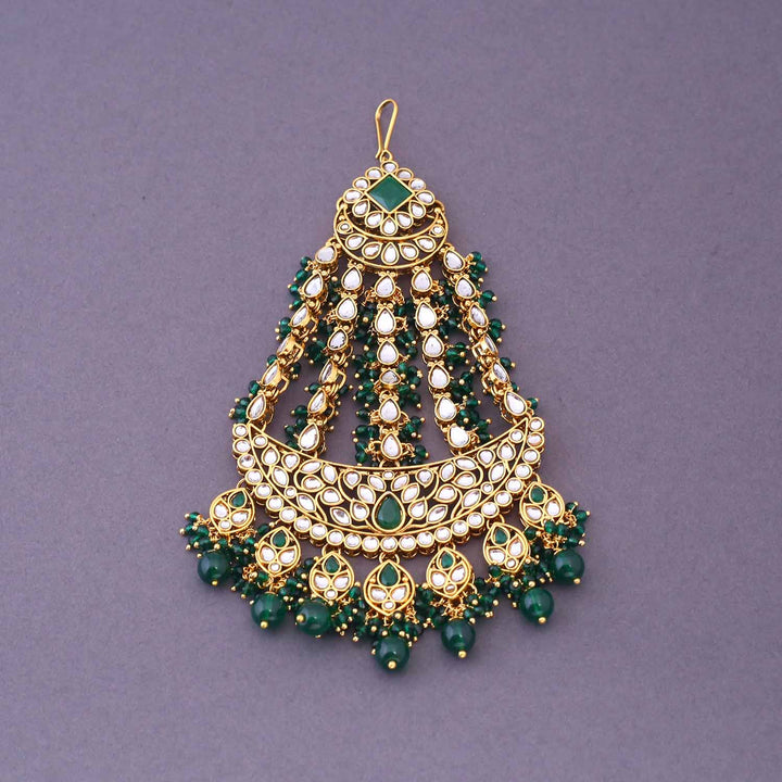 Emerald Smarak Bridal Jewellery Set