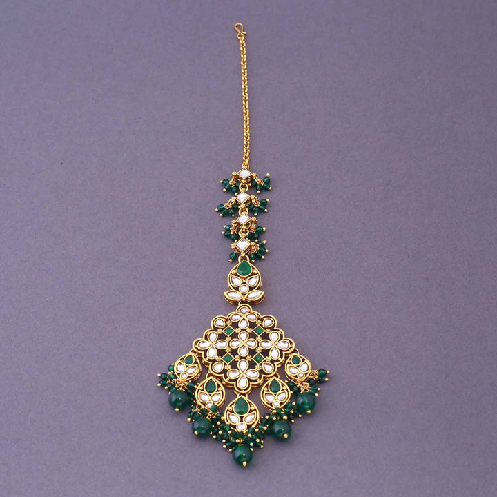 Emerald Smarak Bridal Jewellery Set