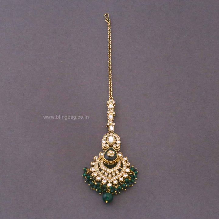 Emerald Sneha Bridal Jewellery Set