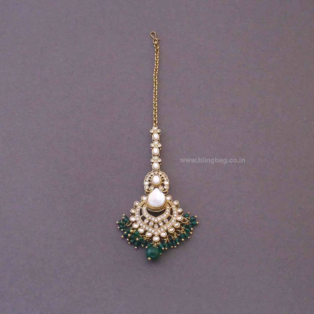 Emerald Sneha Bridal Jewellery Set