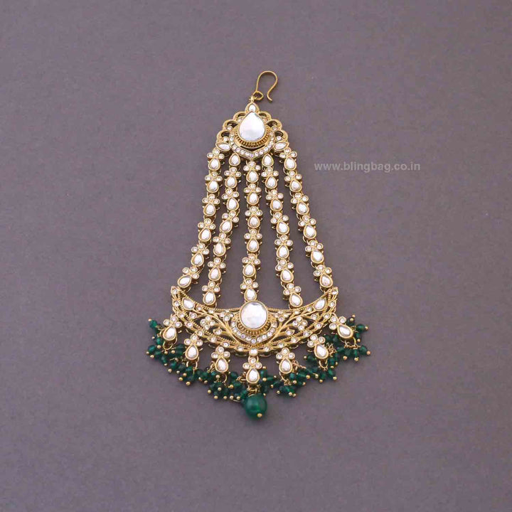 Emerald Sneha Bridal Jewellery Set