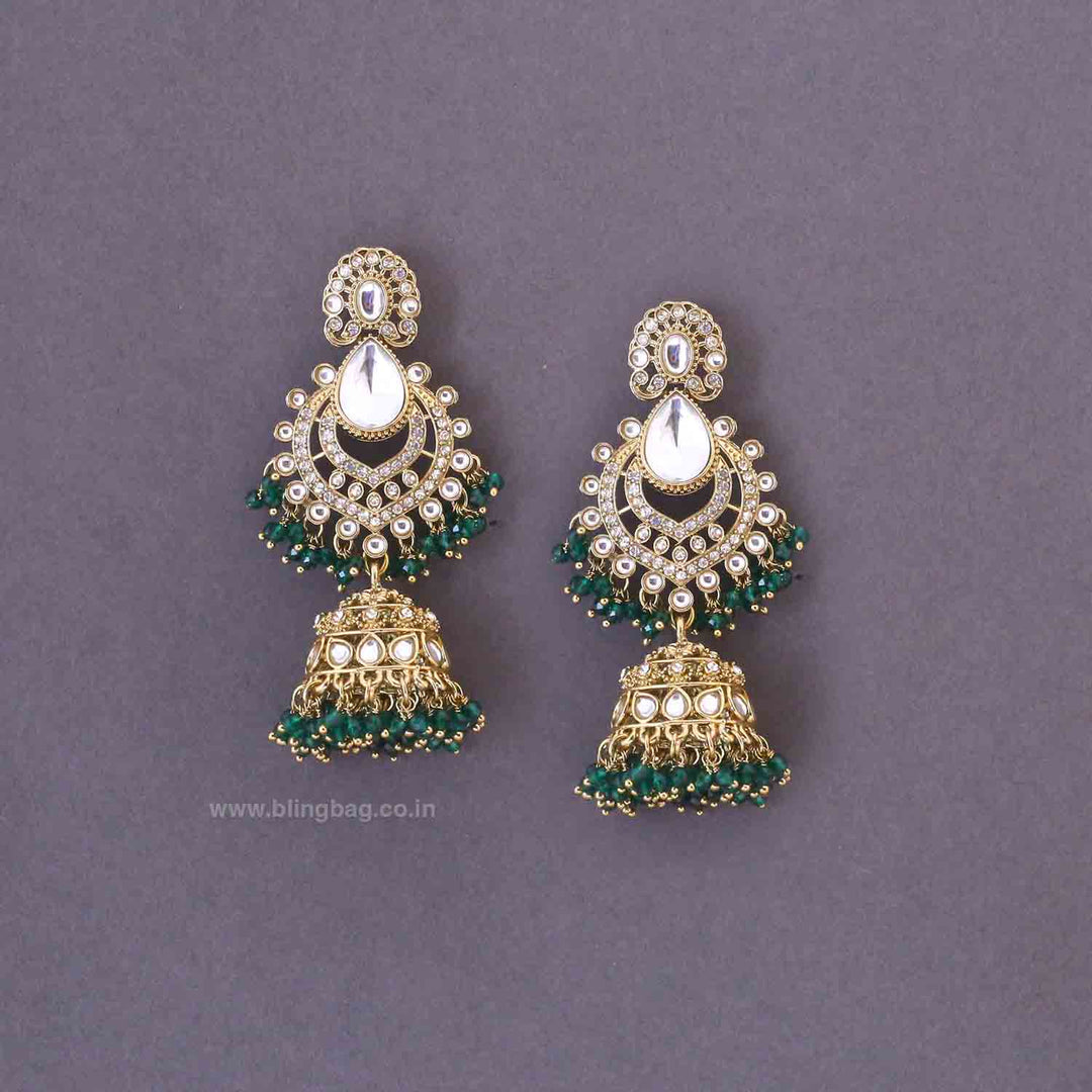Emerald Sneha Bridal Jewellery Set