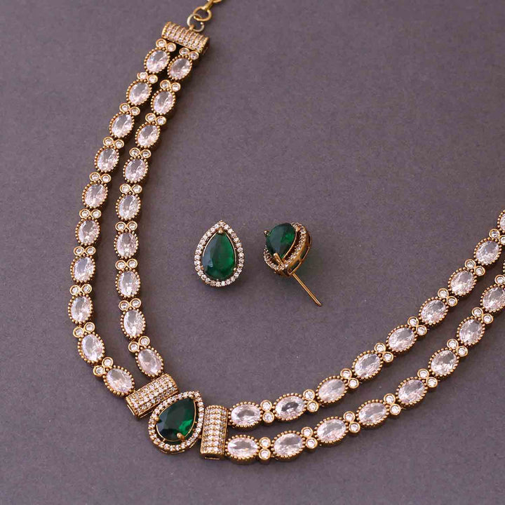 Emerald Starla Victorian Jewellery Set- New Arrival