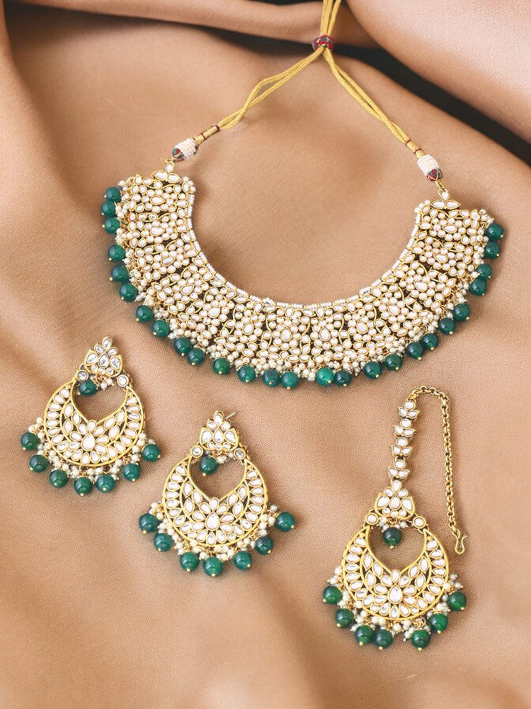 Emerald Suhana Jewellery Set