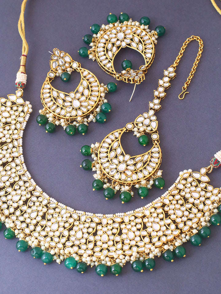 Emerald Suhana Jewellery Set