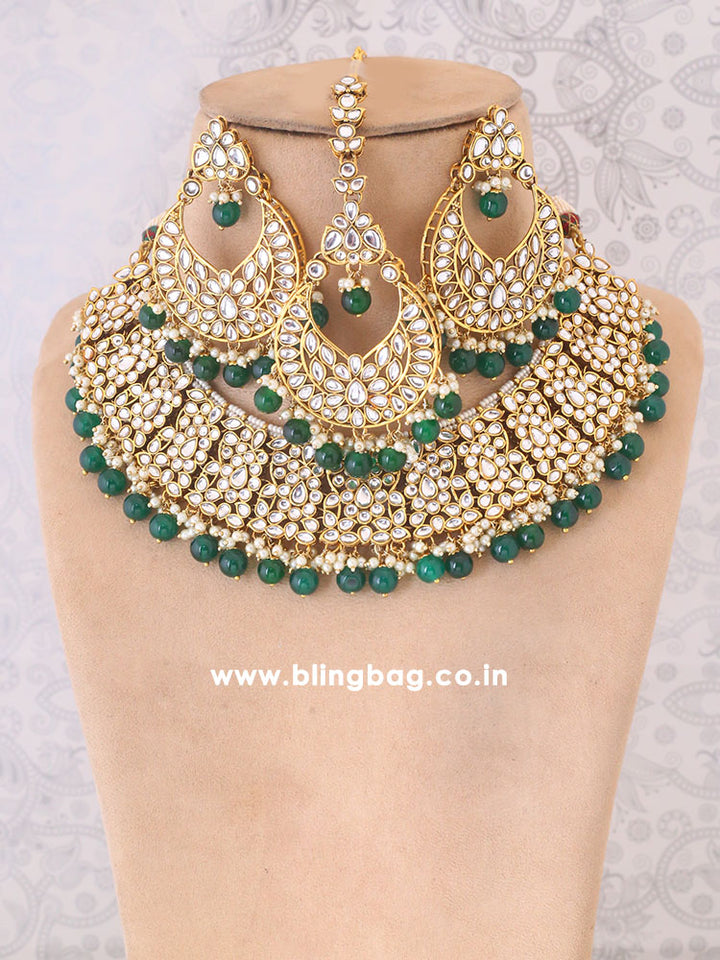 Emerald Suhana Jewellery Set