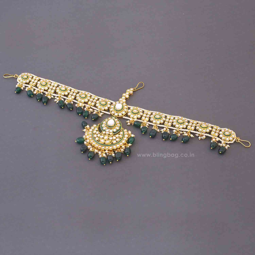 Emerald Suhani Bridal Jewellery Set