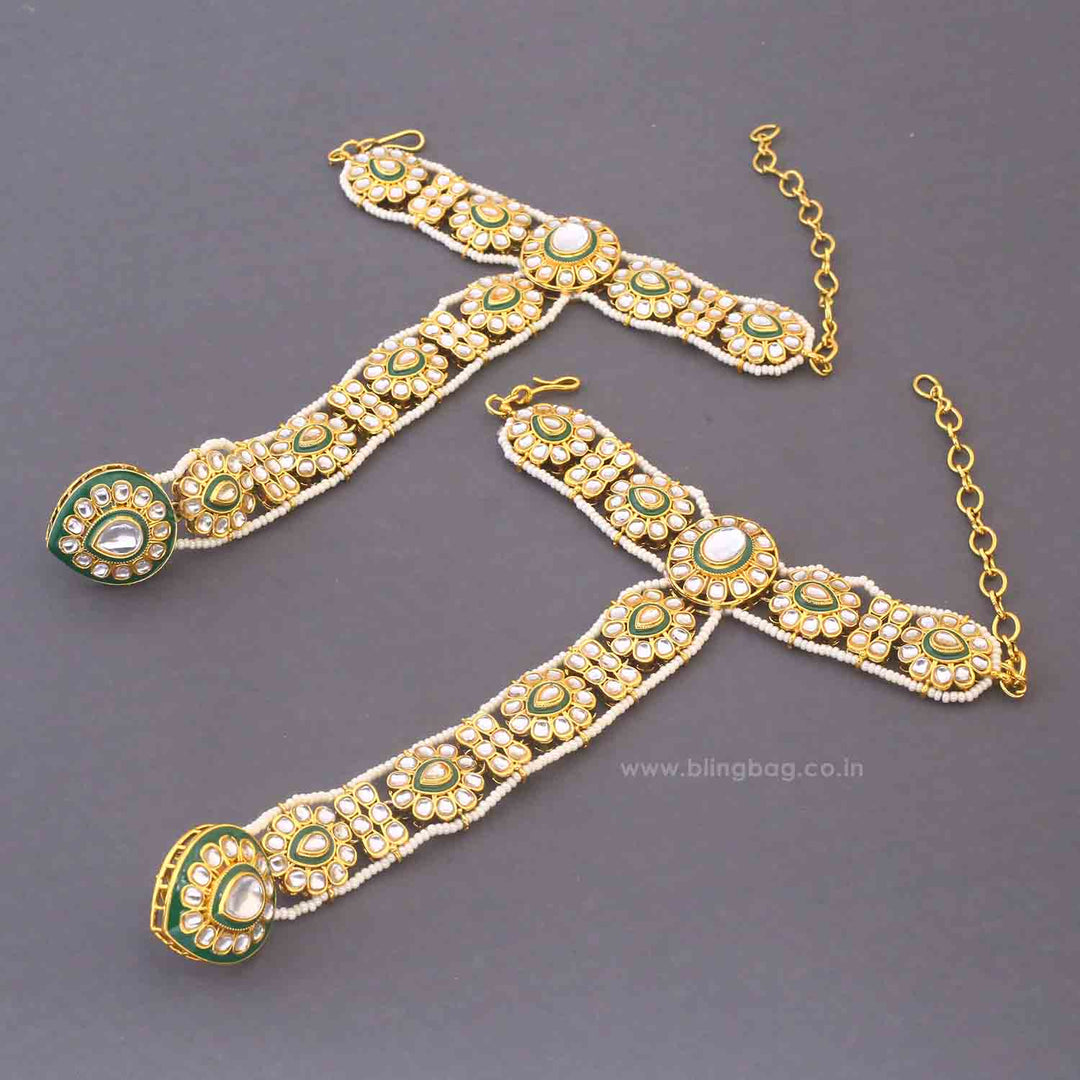 Emerald Suhani Bridal Jewellery Set