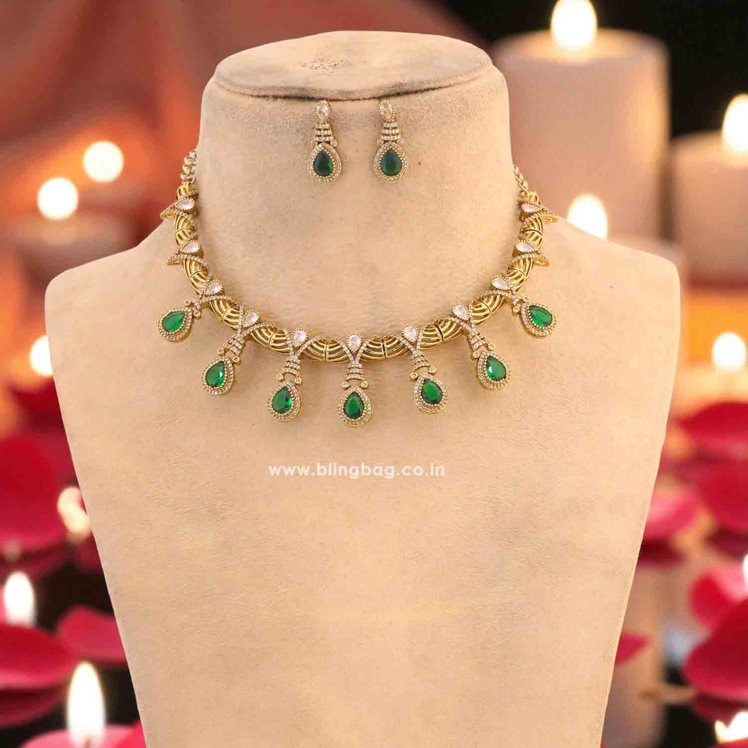 Emerald Sylara Hasli Victorian Jewellery Set - New Arrival