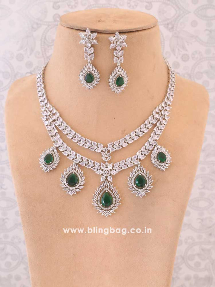 Emerald Taylor Zirconia Jewellery Set
