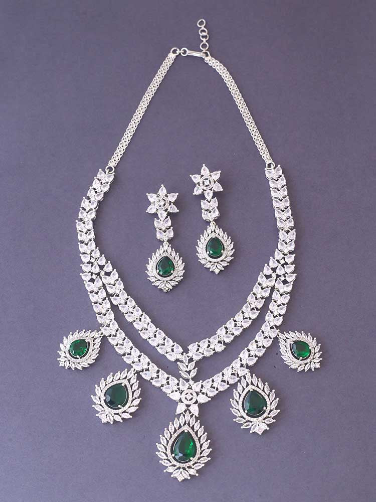 Emerald Taylor Zirconia Jewellery Set