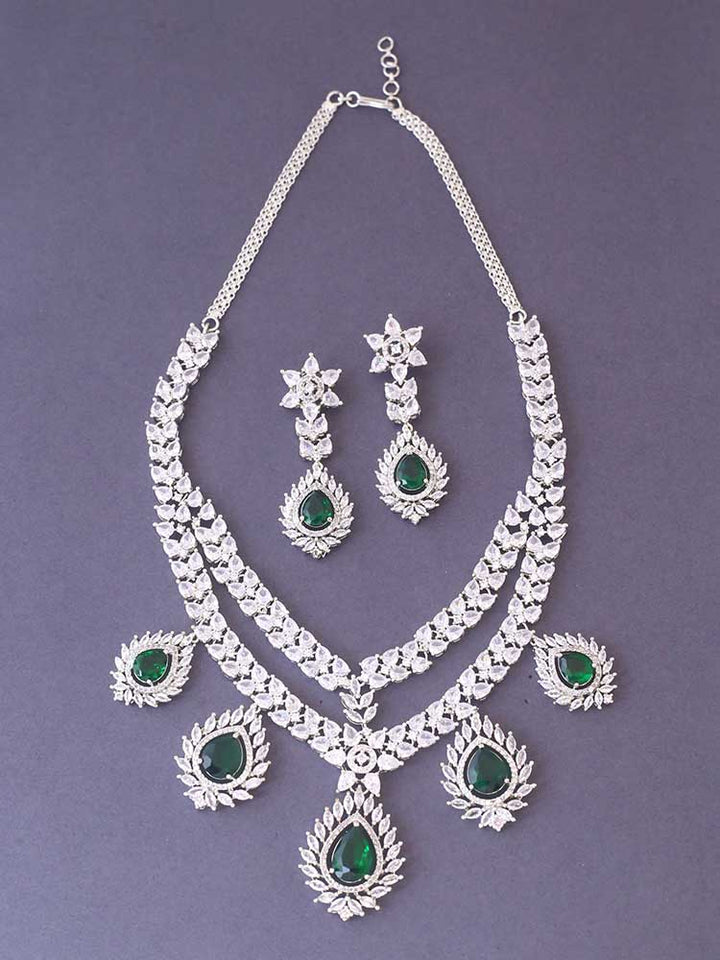 Emerald Taylor Zirconia Jewellery Set