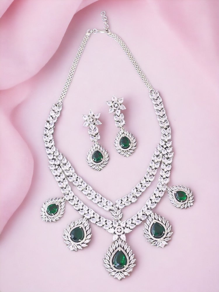 Emerald Taylor Zirconia Jewellery Set