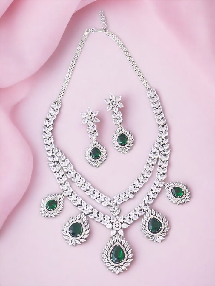 Emerald Taylor Zirconia Jewellery Set