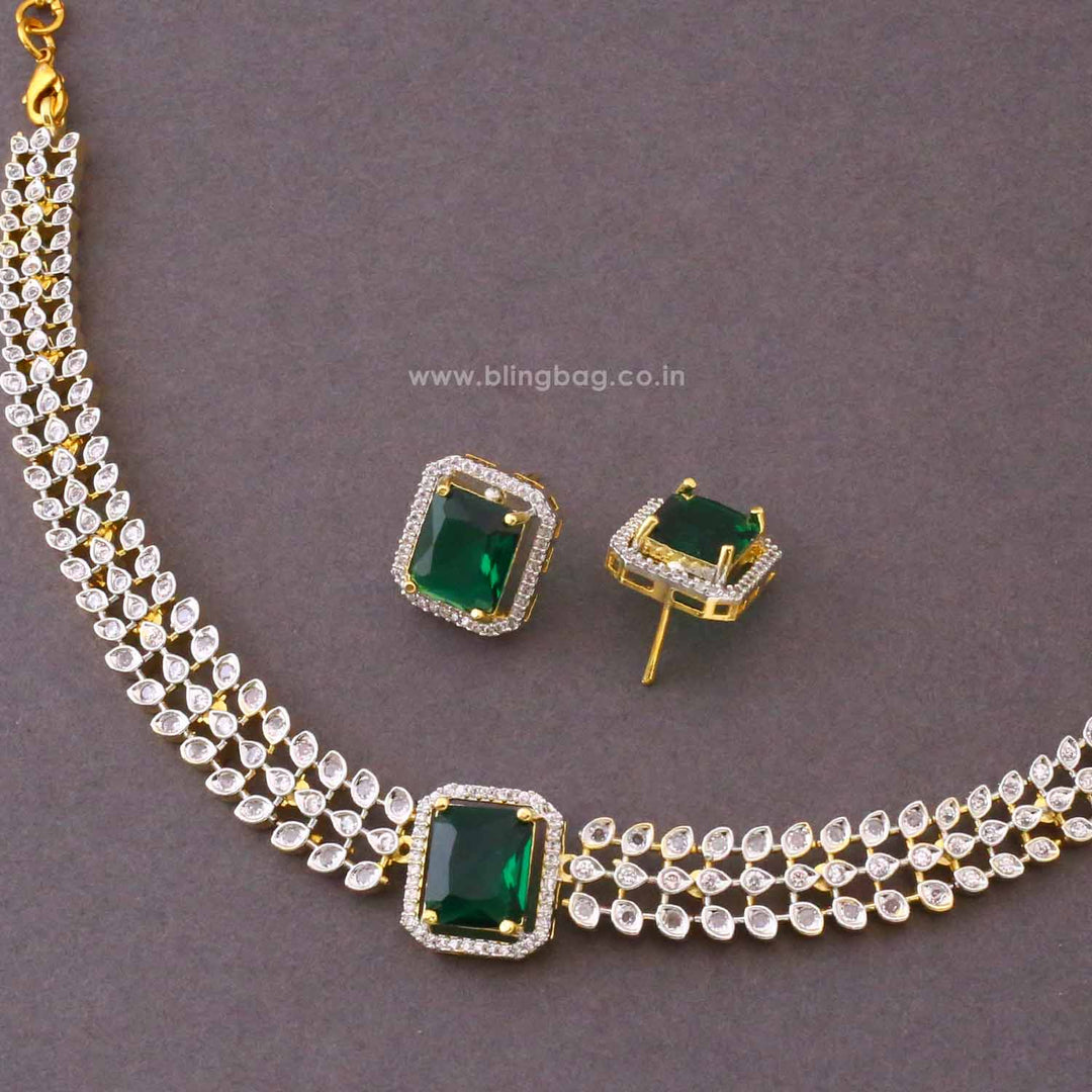 Emerald Thalassa Victorian Jewellery Set - New Arrival